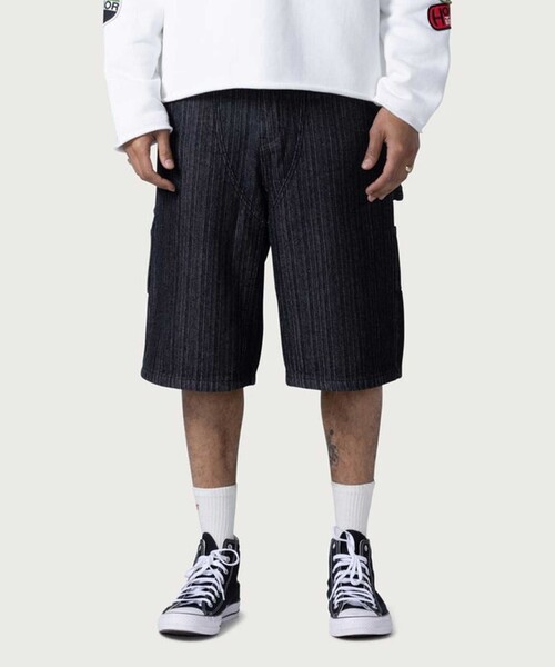 HONOR THE GIFT（オナーザギフト）の「＜HONOR THE GIFT＞ GEARS CARPENTER ショーツ（その他パンツ・メンズ・ブラック・L）」の6枚目の写真