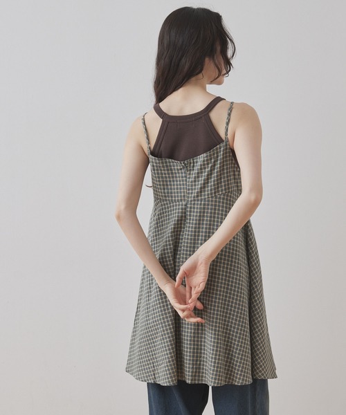 38,500円タグ付✳️AVIE Rouge vif 立体感チュニック リボンコットンチュニック[品番：IGAW0006686]｜axes femme