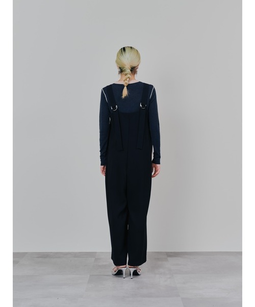 DOLLUPOOPS(ドールアップウップス)の「トレンチライク オールインワン(つなぎ/オールインワン・レディース・ブラック/チャコールグレー・38)」の21枚目の写真