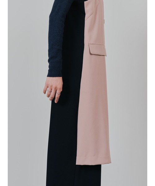 DOLLUPOOPS(ドールアップウップス)の「トレンチライク オールインワン(つなぎ/オールインワン・レディース・ブラック/チャコールグレー・38)」の17枚目の写真