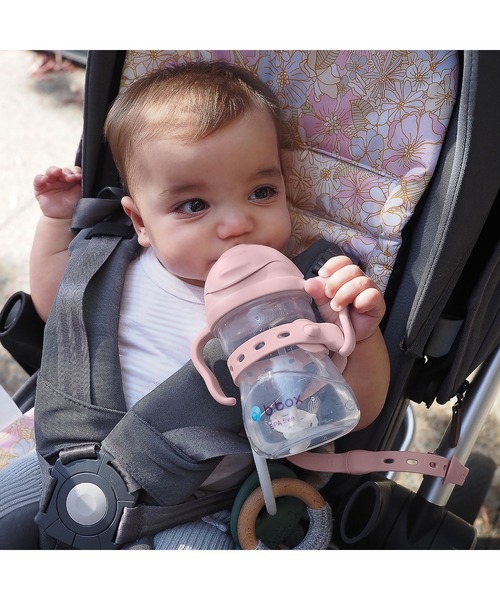 b.box（ビーボックス）の「b.box/ Connect-a-Cup コネクト ア カップマグ 落下防止ホルダー（マグ/哺乳瓶/お食事グッズ・キッズ・セージグリーン/ベビーピンク/グレイッシュブルー・ONESIZE）」の9枚目の写真