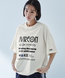 MONO-MART | 2WAYリバーシブル ポスターデザイングラフィック半袖Tシャツ(Tシャツ/カットソー)