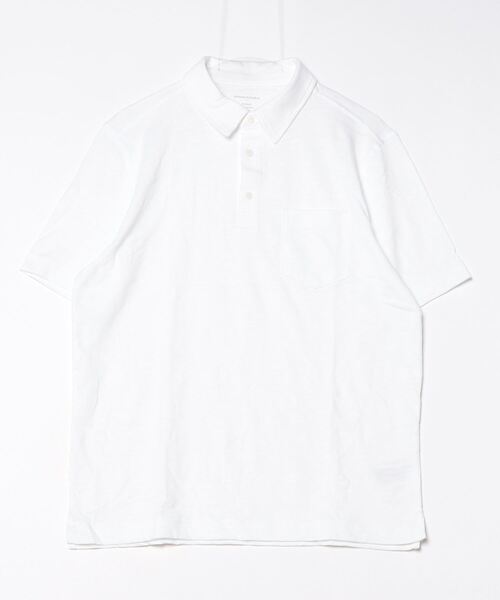 BANANA REPUBLIC FACTORY STORE(バナナリパブリック ファクトリーストア)の「BANANA REPUBLIC FACTORY STORE ヴィンテージスラブポロシャツ(ポロシャツ・メンズ・ホワイト/オレンジ/イエロー/ブルー・S/M/L/XL)」の6枚目の写真