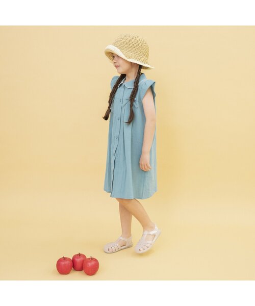 BREEZE(ブリーズ)の「切替ペーパーハット(ハット・キッズ・その他2/ベージュ・50/52/54/56)」の12枚目の写真