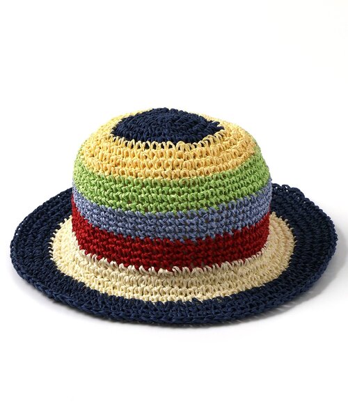 BREEZE(ブリーズ)の「切替ペーパーハット(ハット・キッズ・その他2/ベージュ・50/52/54/56)」の6枚目の写真