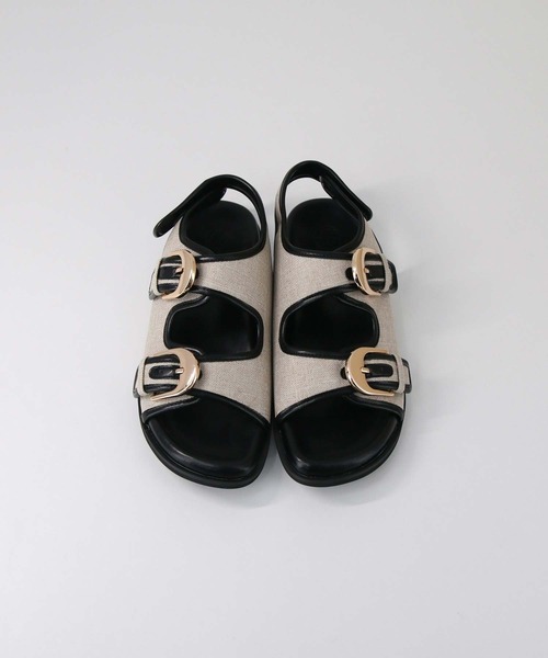 Gready Brilliant（グレディブリリアン）の「パイピングベルクロ（サンダル・レディース・ベージュ・38/36/37）」の10枚目の写真