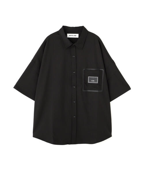 ブラウス シャツ 「WEB＆限定」WHITELAND/ホワイトランド/LIGHT P-TECK S/S SHIRTS レディース メンズ WHITELAND ブラウス シャツ 「WEB＆DEPOT限定」WHITELAND