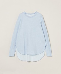 three dots（スリードッツ）の「ヴィンテージサーマル ルーズTシャツ（Tシャツ/カットソー）」