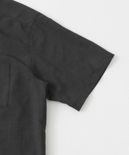 SENSE OF PLACE by URBAN RESEARCH（センスオブプレイスバイアーバンリサーチ）の「クイックドライレギュラーカラーS/Sシャツ（シャツ/ブラウス・メンズ・ライトベージュ/ブルー/カーキ/ブラック・MEDIUM/LARGE）」の13枚目の写真