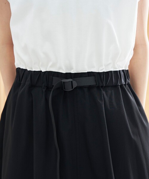 coen(コーエン)の「【C.mt】ドッキングワンピース(ワンピース・レディース・ブラック/ベージュ/オリーブ・L/M)」の7枚目の写真