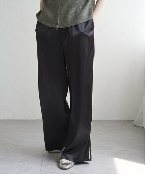 VENCEEXCHANGE（ヴァンスエクスチェンジ）の「サテンサイドラインパンツ（その他パンツ・レディース・グレー/ブラック/アイボリー/ピンク・FREE）」の5枚目の写真