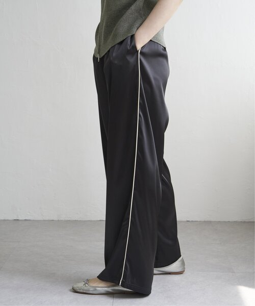 VENCEEXCHANGE（ヴァンスエクスチェンジ）の「サテンサイドラインパンツ（その他パンツ・レディース・グレー/ブラック/アイボリー/ピンク・FREE）」の6枚目の写真