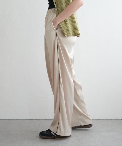 VENCEEXCHANGE（ヴァンスエクスチェンジ）の「サテンサイドラインパンツ（その他パンツ・レディース・グレー/ブラック/アイボリー/ピンク・FREE）」の21枚目の写真