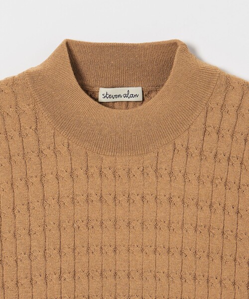 セール】＜Steven Alan＞ケーブル ハイネック ノースリーブ