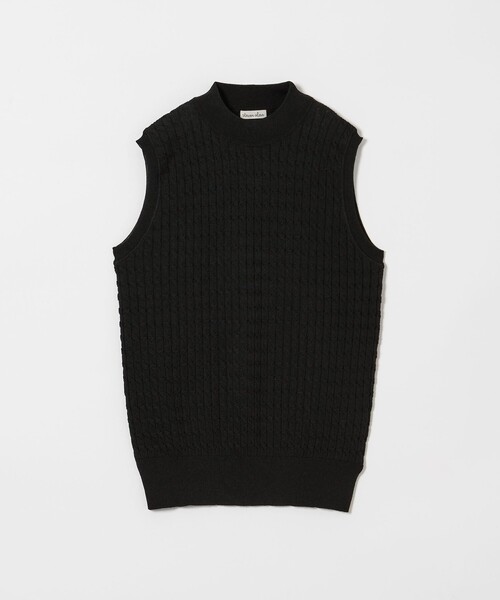 ＜Steven Alan＞ケーブル ハイネック ノースリーブ ニット セール】＜Steven Alan＞ケーブル ハイネック ノースリーブ
