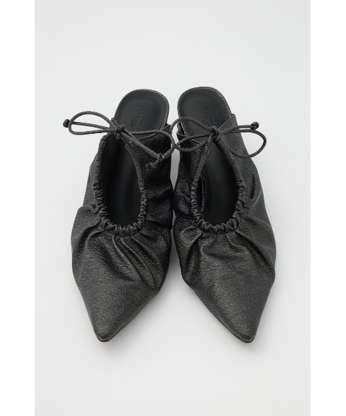 THROW by SLY（スローバイスライ）の「THROW GATHER HOLE MULE ギャザー ホール ミュール（サンダル・レディース・ゴールド/ブラック・SMALL/MEDIUM/LARGE）」の21枚目の写真