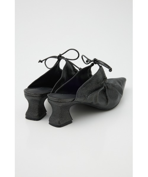 THROW by SLY（スローバイスライ）の「THROW GATHER HOLE MULE ギャザー ホール ミュール（サンダル・レディース・ゴールド/ブラック・SMALL/MEDIUM/LARGE）」の20枚目の写真