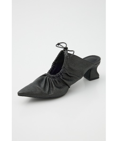 THROW by SLY（スローバイスライ）の「THROW GATHER HOLE MULE ギャザー ホール ミュール（サンダル・レディース・ゴールド/ブラック・SMALL/MEDIUM/LARGE）」の16枚目の写真