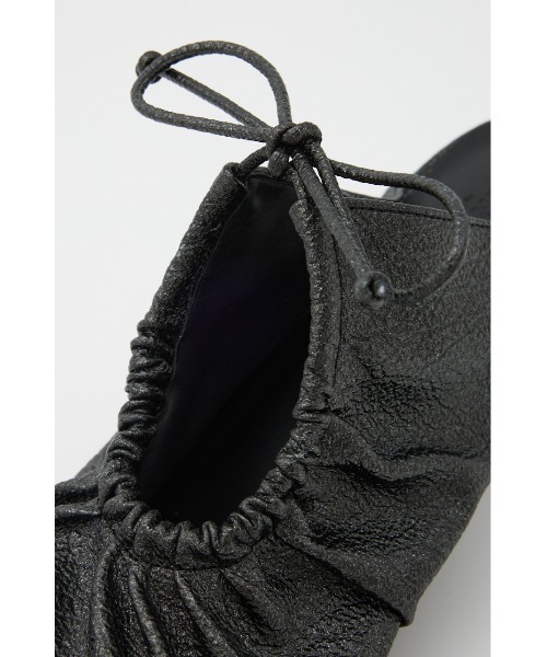 THROW by SLY（スローバイスライ）の「THROW GATHER HOLE MULE ギャザー ホール ミュール（サンダル・レディース・ゴールド/ブラック・SMALL/MEDIUM/LARGE）」の15枚目の写真