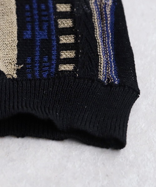 antiqua(アンティカ)の「クージーシアーニット(ニット/セーター・レディース・ブラックミックス・ONESIZE)」の6枚目の写真