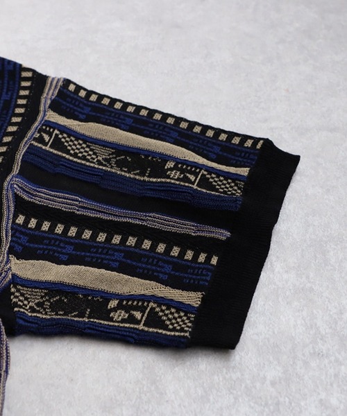 antiqua(アンティカ)の「クージーシアーニット(ニット/セーター・レディース・ブラックミックス・ONESIZE)」の4枚目の写真