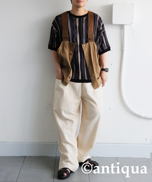 antiqua(アンティカ)の「クージーシアーニット(ニット/セーター・レディース・ブラックミックス・ONESIZE)」の17枚目の写真