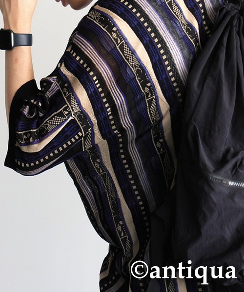 antiqua(アンティカ)の「クージーシアーニット(ニット/セーター・レディース・ブラックミックス・ONESIZE)」の11枚目の写真