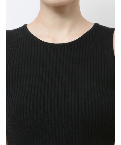 GYDA（ジェイダ）の「SIDE OPENロングニットワンピース（ワンピース・レディース・ブラック/ライトグレー/その他1・FREE）」の10枚目の写真