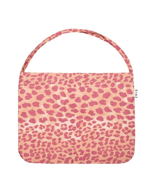 EMIS（イミス）の「COTTON LEOPARD ECO BAG（エコバッグ/サブバッグ・レディース・グレー/ブラウン/ピンク・FREE）」の12枚目の写真