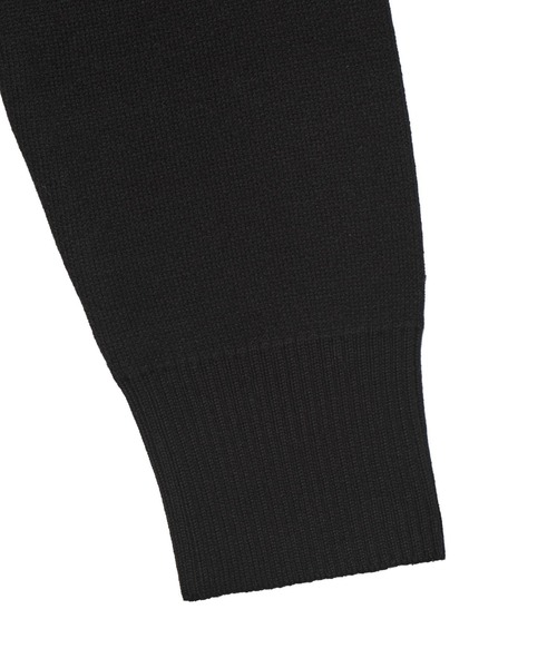 X-girl(エックスガール)の「BUTTERFLY XG LOGO COMPACT KNIT TOP(ニット/セーター・レディース・ブラック/ブラウン/ホワイト・ONE SIZE)」の9枚目の写真