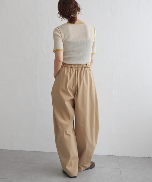 notch.(ノッチ)の「配色クルーネックトップス(ニット/セーター・レディース・アイボリー/グレー/チャコール・M)」の18枚目の写真