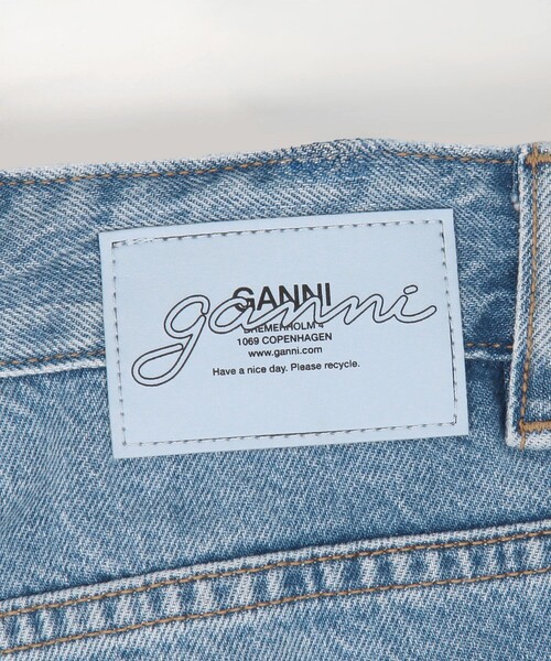 GANNI/ガニー Broderie Anglaise Denim Betzy / J1714