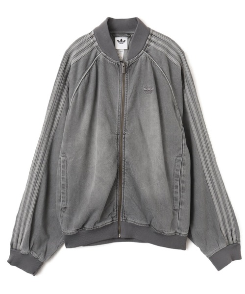 adidas LOOSE SST DENIM BLACK WASH JACKET / アディダス ルーズ