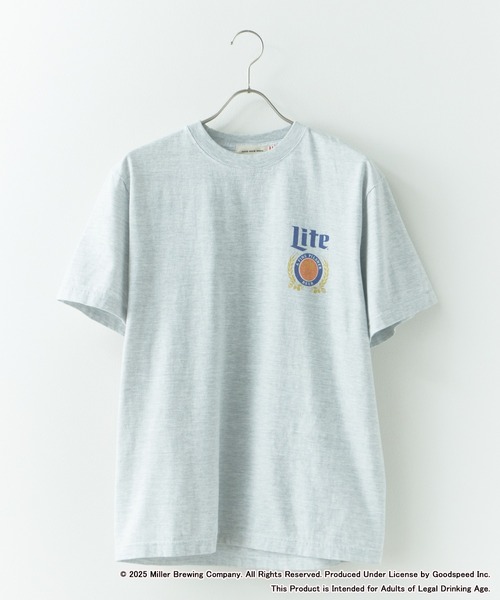 GOOD ROCK SPEED/グッドロックスピード Miller LITE ロゴ半袖 T