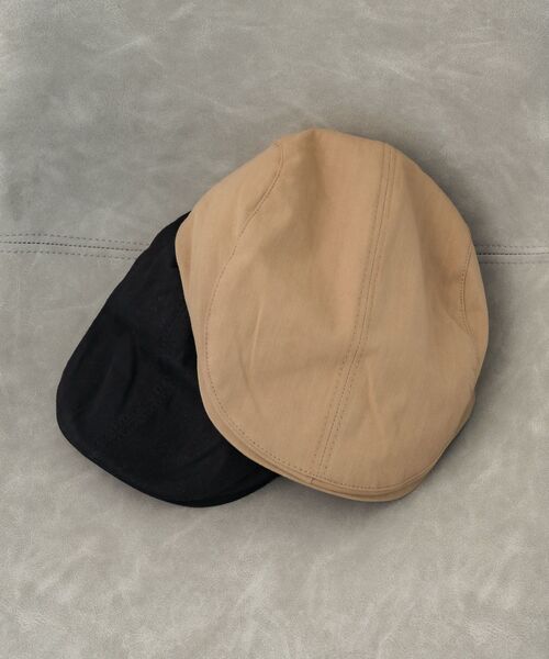casita(RETRO GIRL)（カシータ）の「ハンチング帽子（ハット・レディース・ブラック/ベージュ・ONE SIZE）」の3枚目の写真