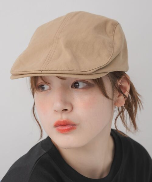 casita(RETRO GIRL)（カシータ）の「ハンチング帽子（ハット・レディース・ブラック/ベージュ・ONE SIZE）」の12枚目の写真