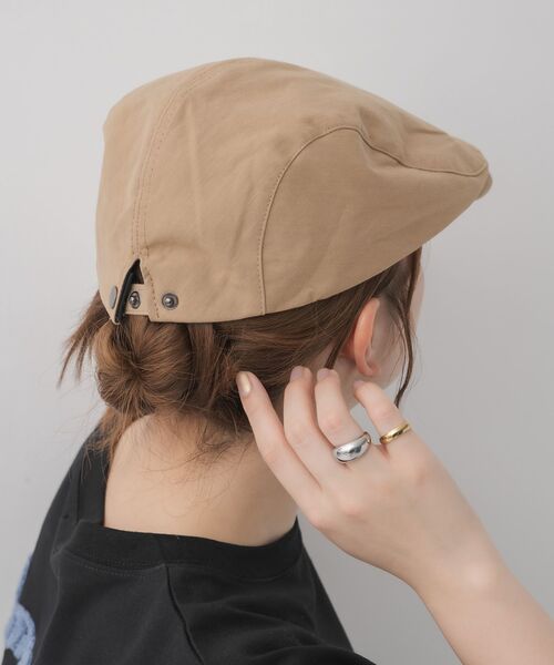 casita(RETRO GIRL)（カシータ）の「ハンチング帽子（ハット・レディース・ブラック/ベージュ・ONE SIZE）」の13枚目の写真