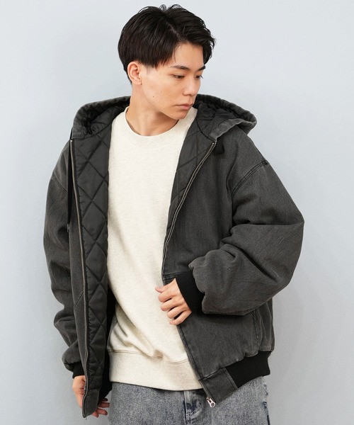 D&G ジャケット DC/ディーシー 25 PADDED HOOD JACKET デニム フードジャケット