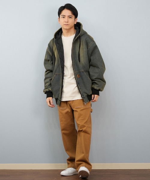 D&G ジャケット Graphpaper) Selvage Denim Zip Jacket (GM253-20056DB) | Graphpaper