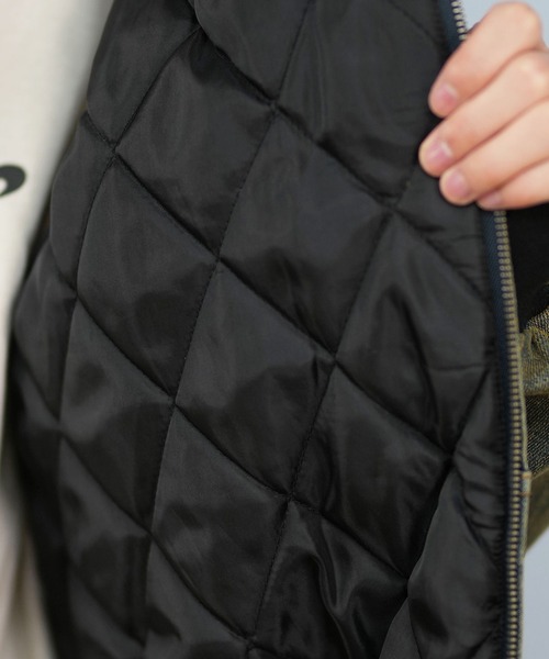 DC（ディーシー）の「DC/ディーシー 25 PADDED HOOD JACKET デニム フードジャケット DJK254027（ブルゾン・メンズ・ブラウン/ブラック系その他/ダークインディゴブルー/ライトインディゴブルー・XL/L/M）」の20枚目の写真