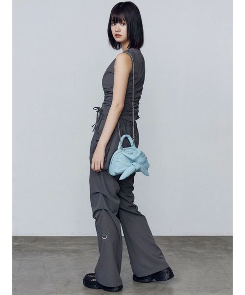 EMODA(エモダ)の「メッシュコンビバルキーシューズ(スニーカー・レディース・ブラック/グレー・SMALL/MEDIUM/LARGE)」の14枚目の写真