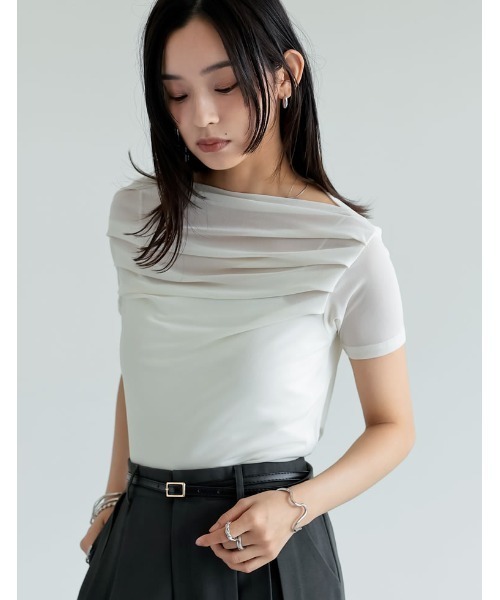 TRIFLEシアーオフショルカットソー 春〜夏服 y2k - メルカリ