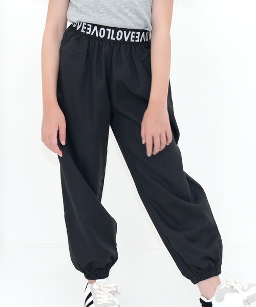 パンツ awawa L 8/19 セール】LOVEロゴ パラシュートパンツ（その他パンツ）｜Bee des