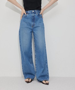 美品 アダムエロペ LUNA WIDE STRAIGHT 25 M NEEDBY for ADAM ET ROPE'】別注LUNA WIDE STRAIGHT（デニム