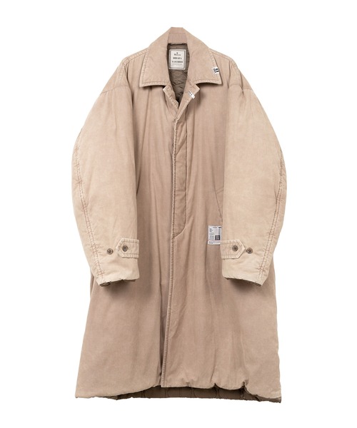 Maison MIHARA YASUHIRO(メゾンミハラヤスヒロ)の「Puffer Corduroy Coat(その他アウター・メンズ・ベージュ・44/46/48)」の1枚目の写真
