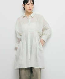 KBF | ウエストタックシアーストライプミニワンピース(ワンピース)