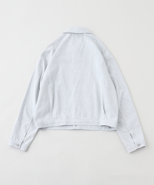 POST ARCHIVE FACTION(ポストアーカイブファンクション)の「POST ARCHIVE FACTION / ポストアーカイブファッション 8.0 DENIM JACKET(その他アウター・メンズ・ライトグレー・LARGE/MEDIUM)」の6枚目の写真