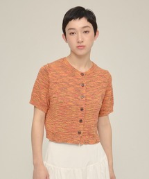 eL | 【eL】5G Melange Cardigan SS/491045(カーディガン/ボレロ)