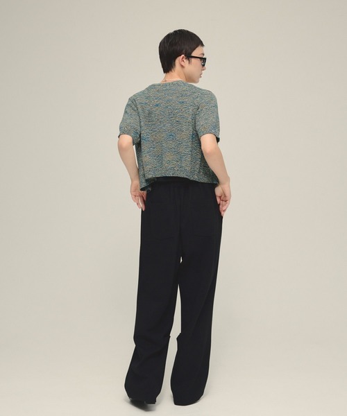 eL】5G Melange Cardigan SS/491045（カーディガン/ボレロ）｜eL