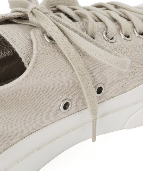 MHL.（エムエイチエル）の「MHL JACK PURCELL（スニーカー・メンズ・チャコール/オフホワイト・26/26.5/27/27.5/28）」の8枚目の写真